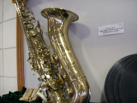 Detail of Al Sears' Saxophone